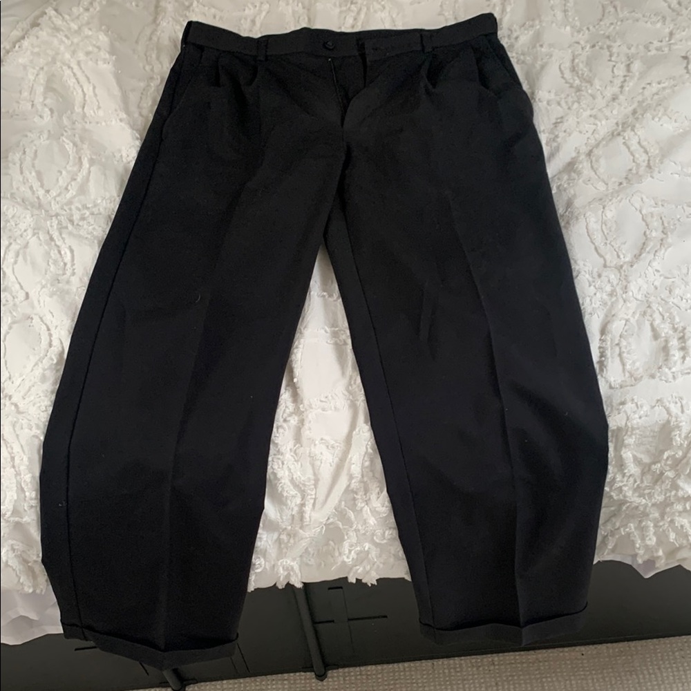 Classic Black Men's Golf Pants 32x30 PGA Tour